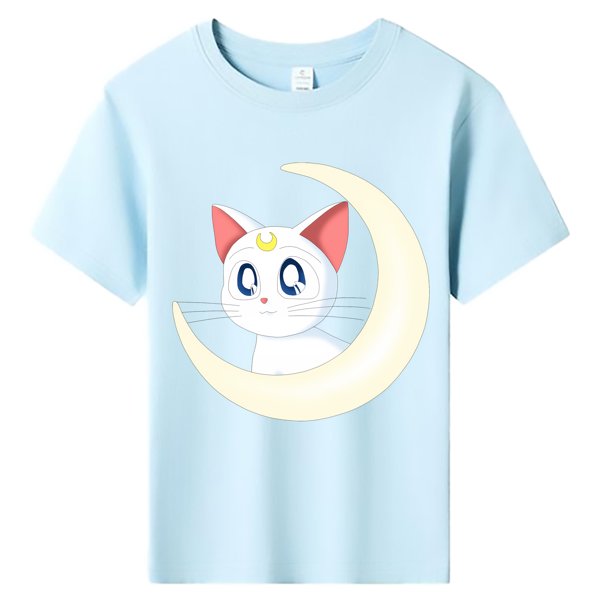 （画像用） 美少女戦士セーラームーン Sailor Moon 綿100％キッズTシャツ（フロントプリント）
